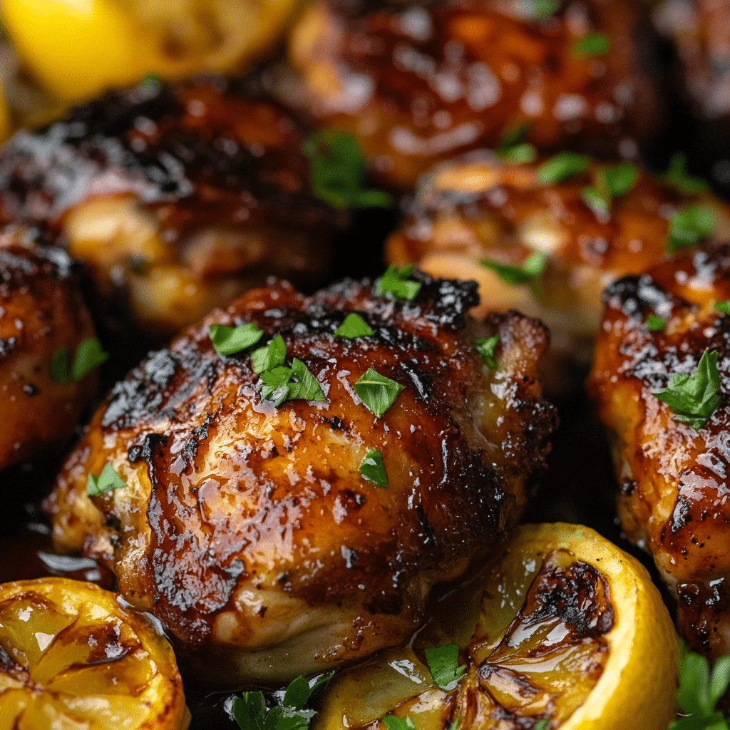 Oven-Baked BBQ Chicken Thighs