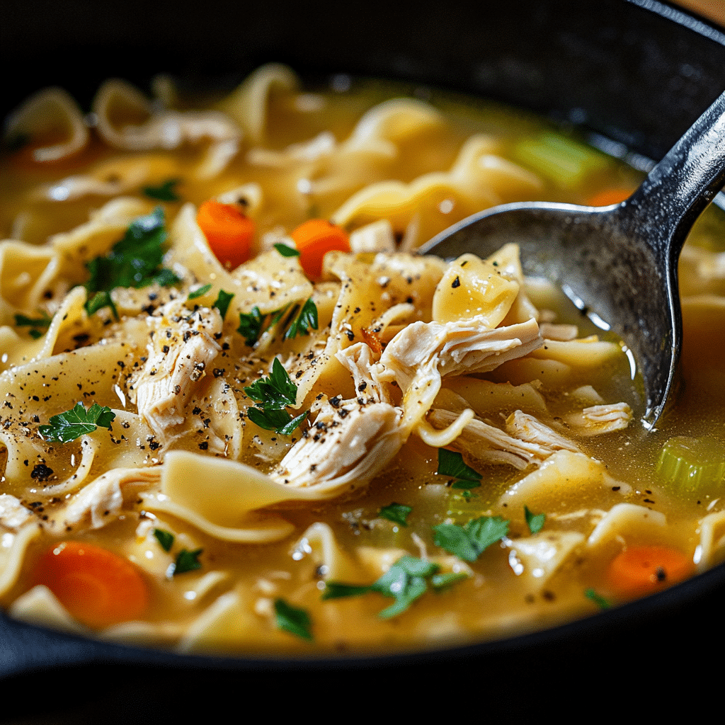 Homemade Chicken Noodle Soup