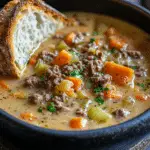 Philly Cheesesteak Soup