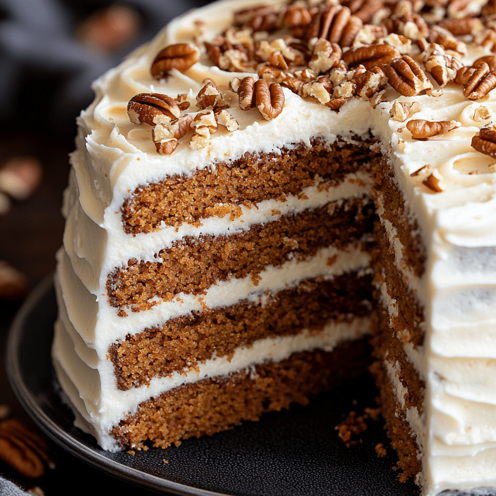 Vertical Carrot Cake