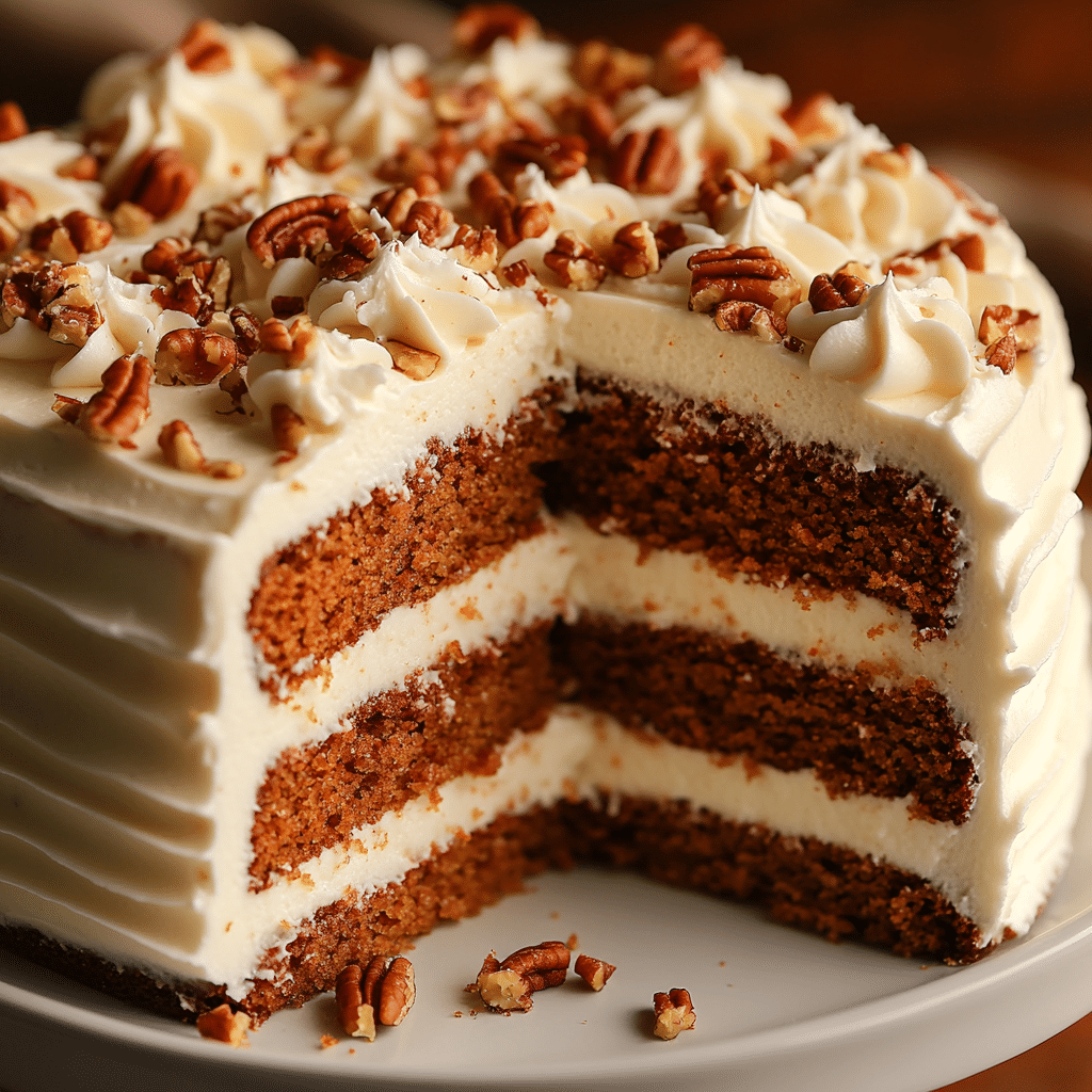 Vertical Carrot Cake