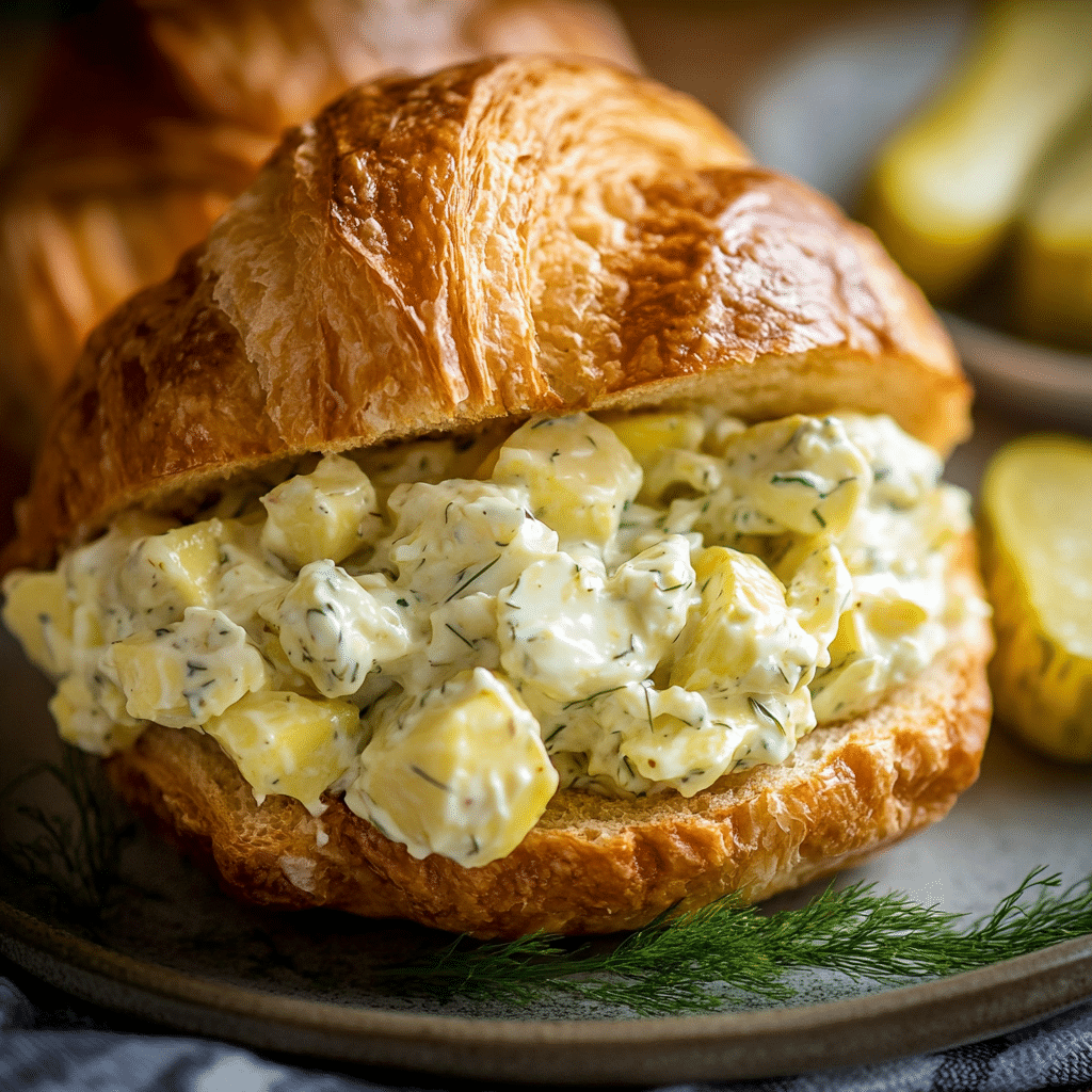 Dill Pickle Egg Salad Recipe