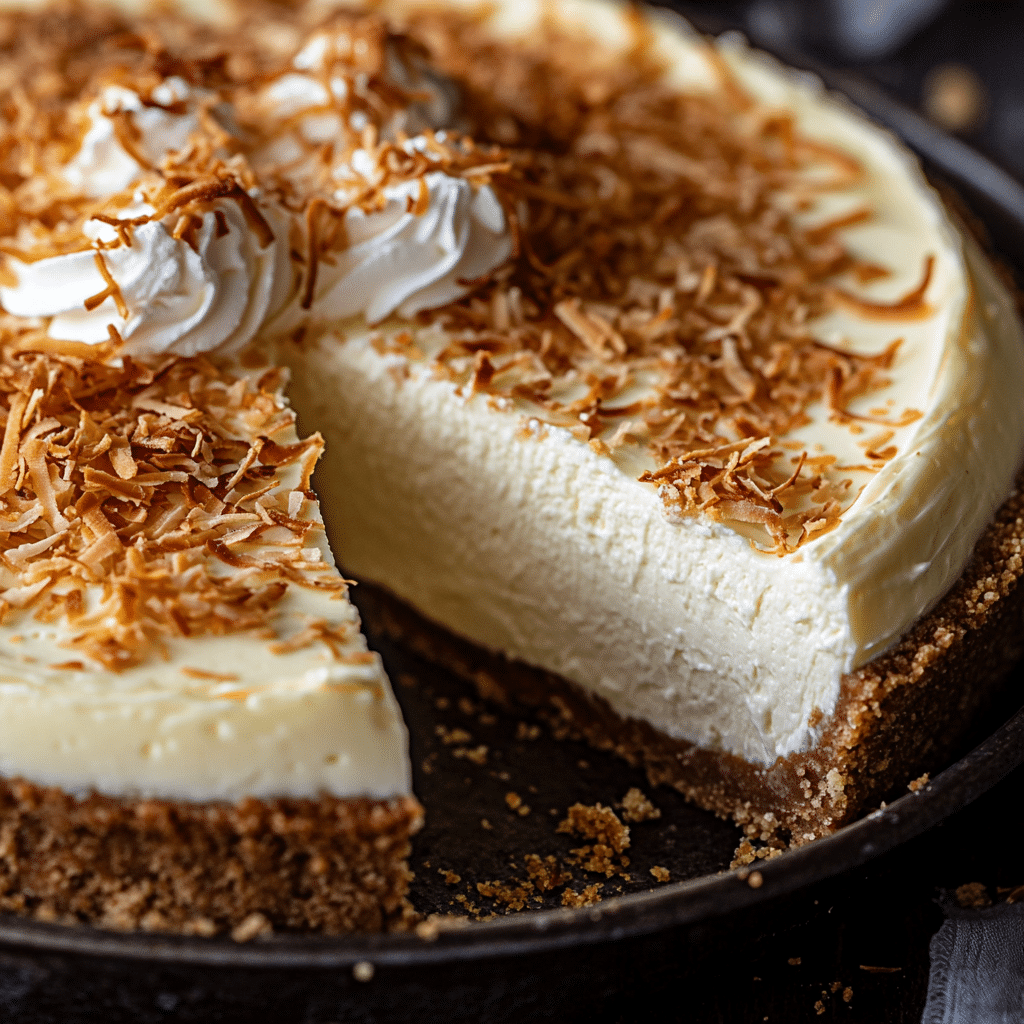 Coconut Cream Cheesecake Recipe