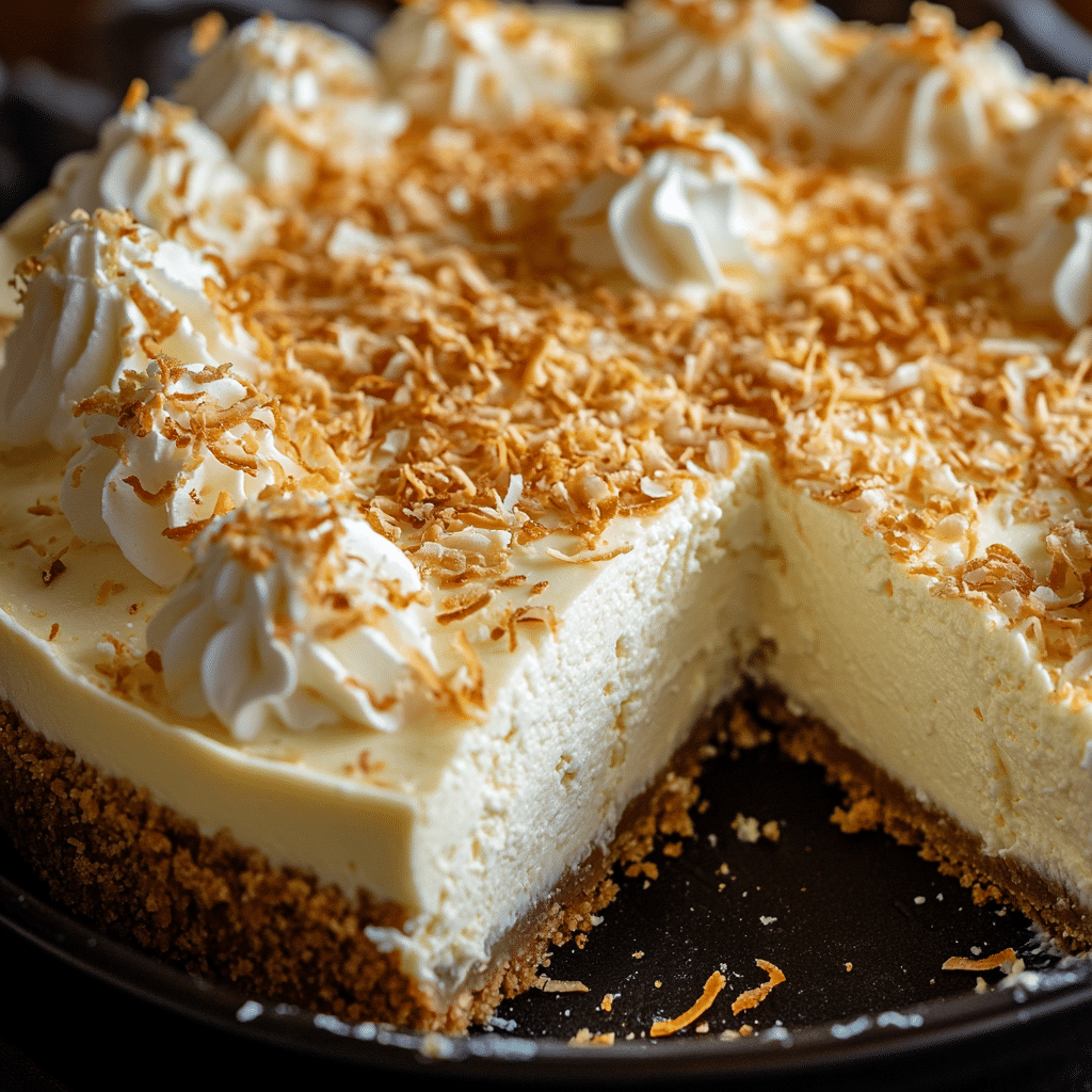 Coconut Cream Cheesecake Recipe