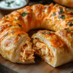 Buffalo Chicken Crescent Ring Recipe