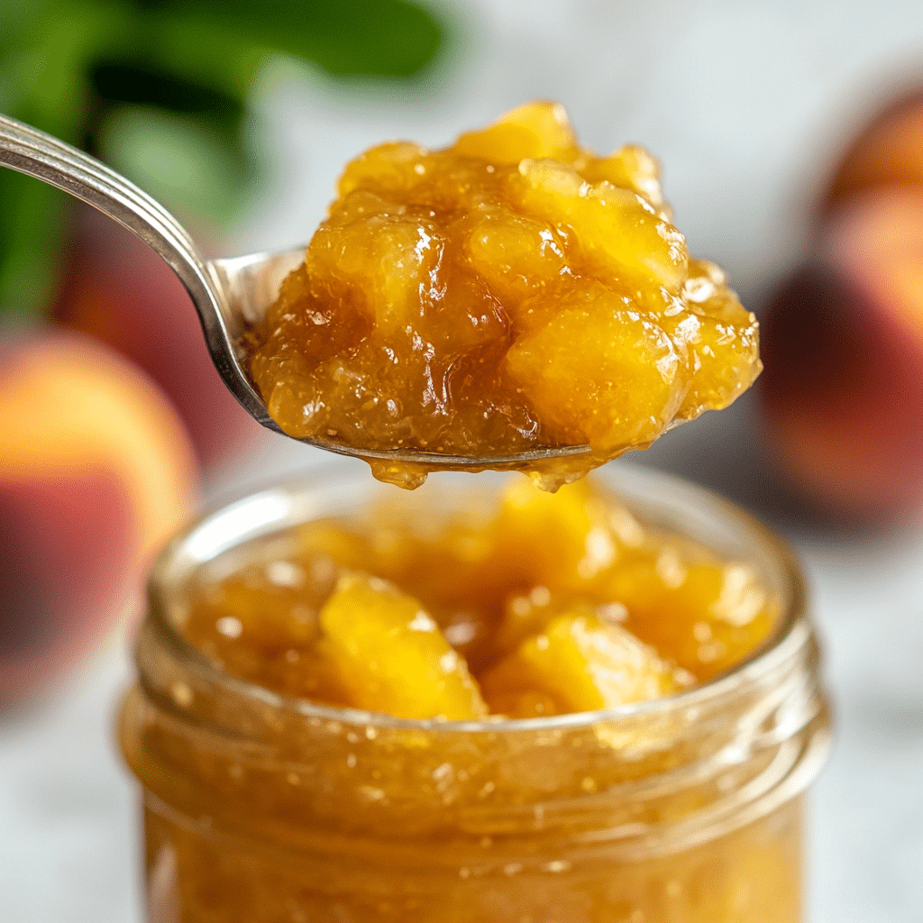 Homemade Peach Jam Recipe