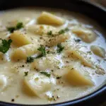 Creamy 4-Ingredient Potato Soup