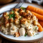 1980s Slow Cooker CrockPot Chicken and Stuffing