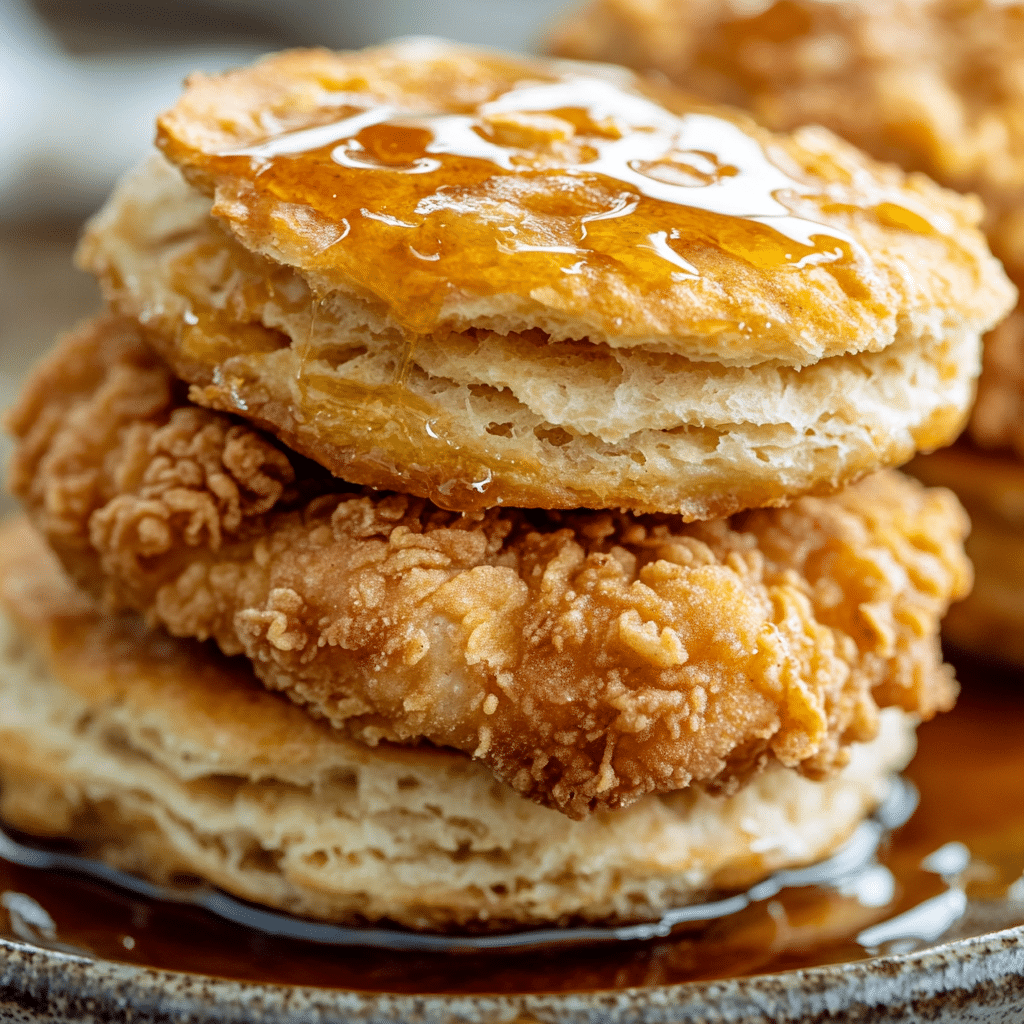 Southern Biscuits and Fried Chicken Sliders