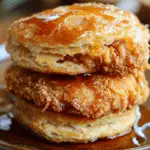 Southern Biscuits and Fried Chicken Sliders