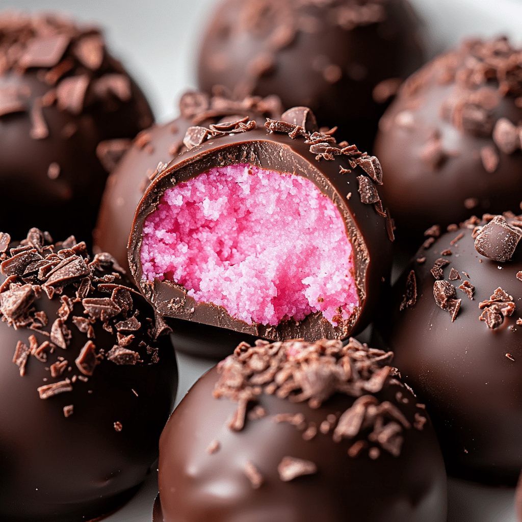 Cherry Mash Truffles