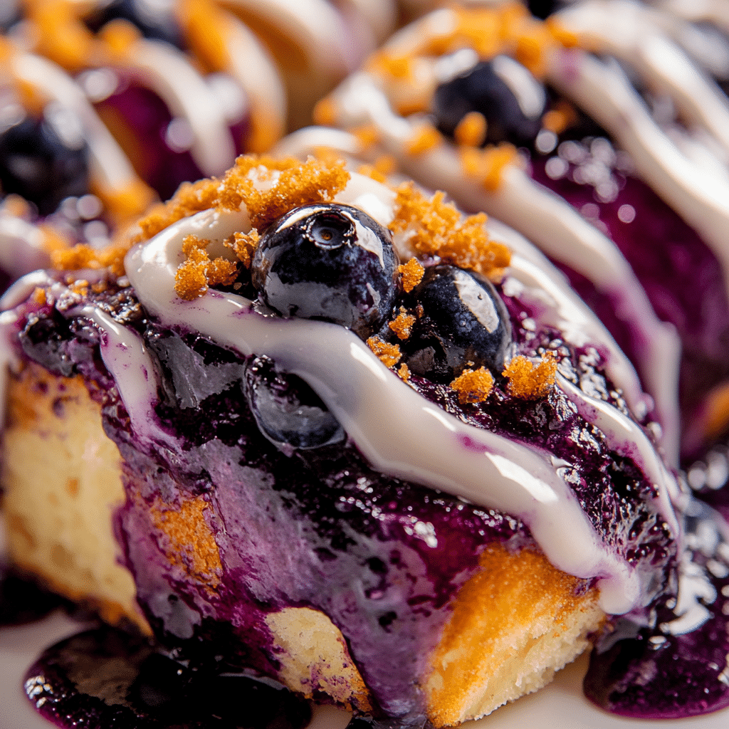 Blueberry Cheesecake Rolls