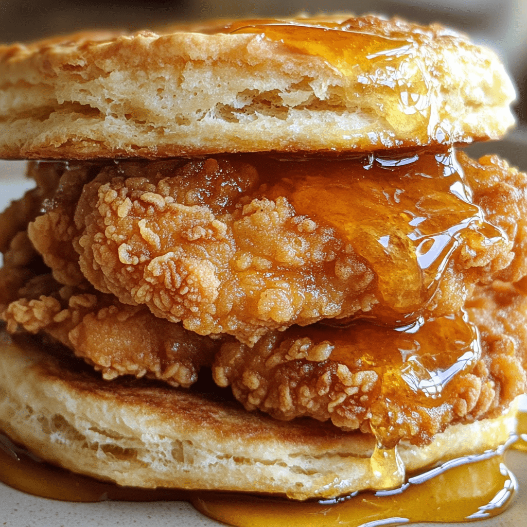 Southern Biscuits and Fried Chicken Sliders