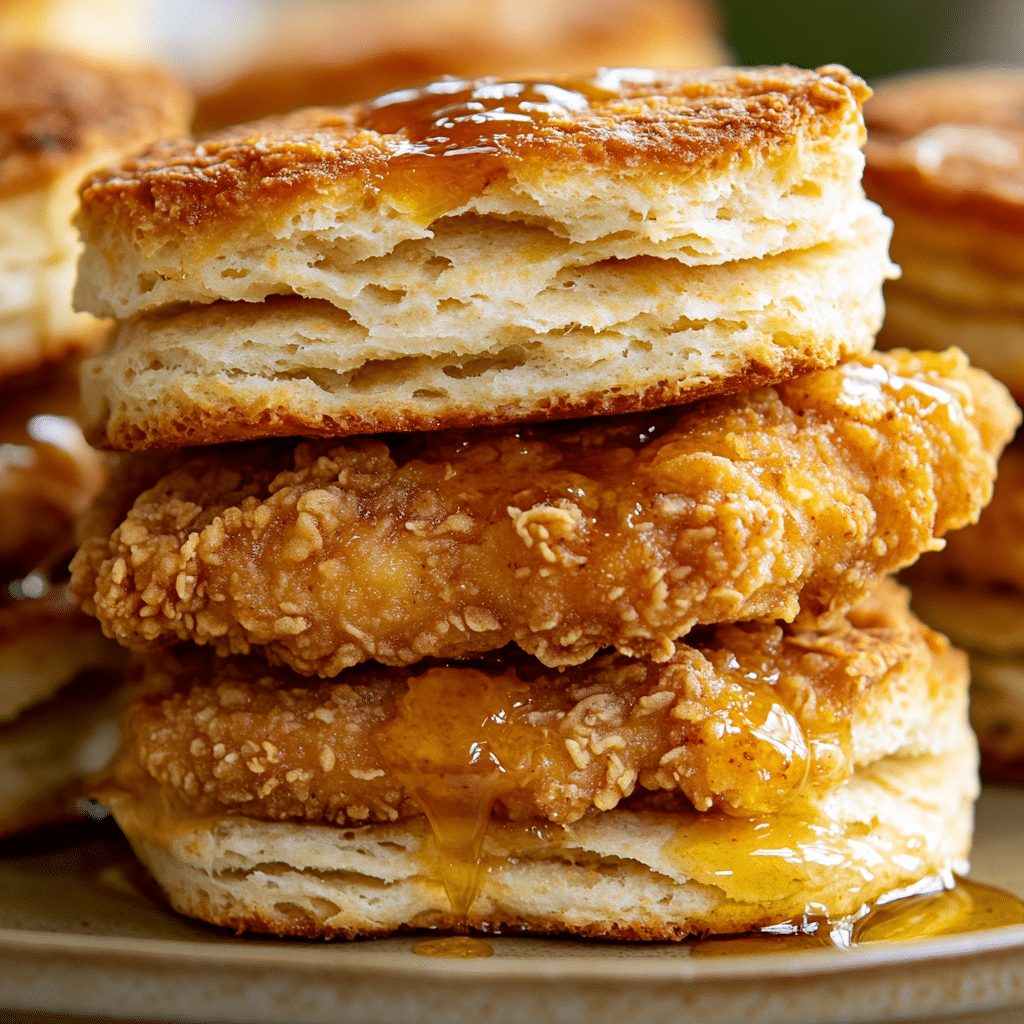 Southern Biscuits and Fried Chicken Sliders