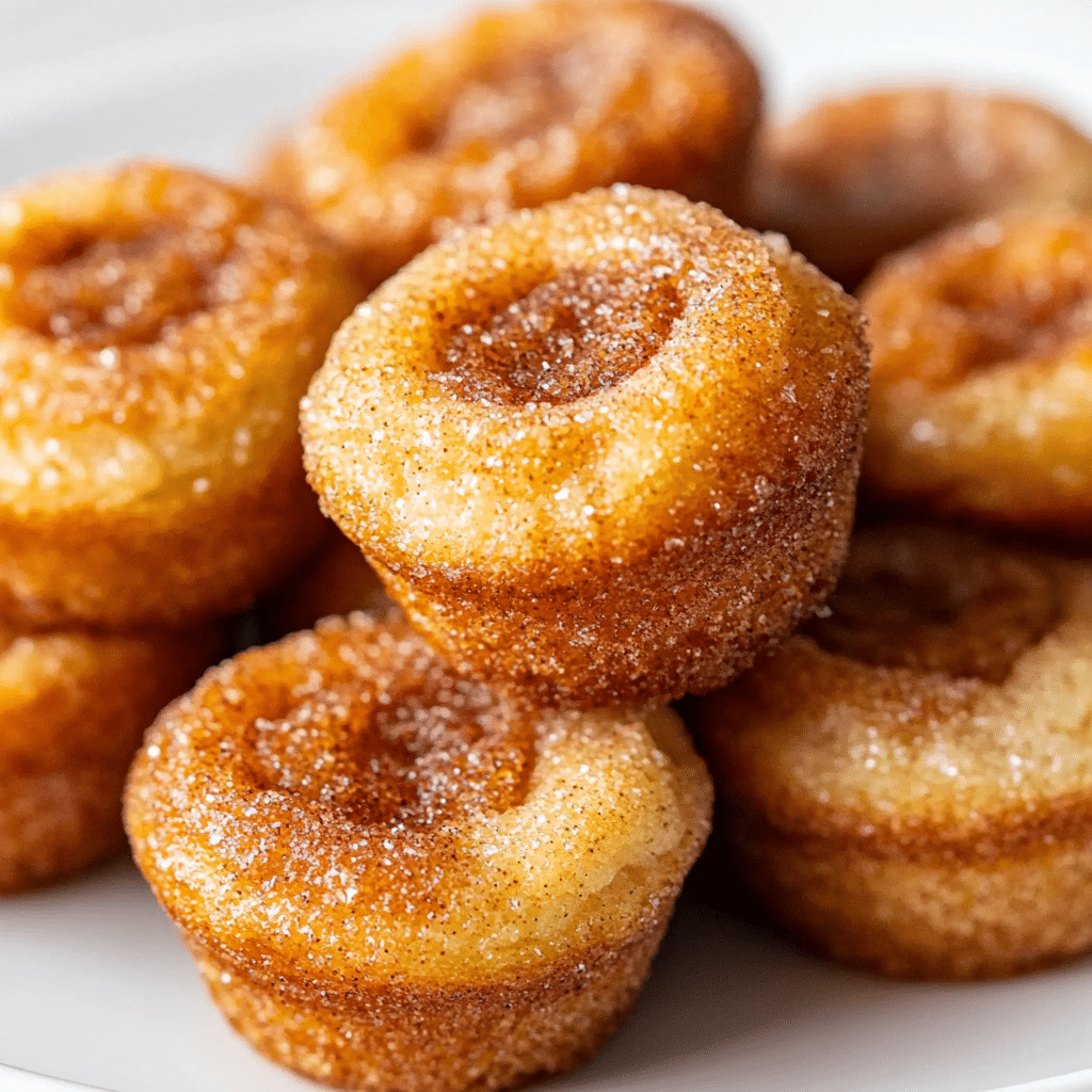 Cinnamon Sugar French Toast Muffins