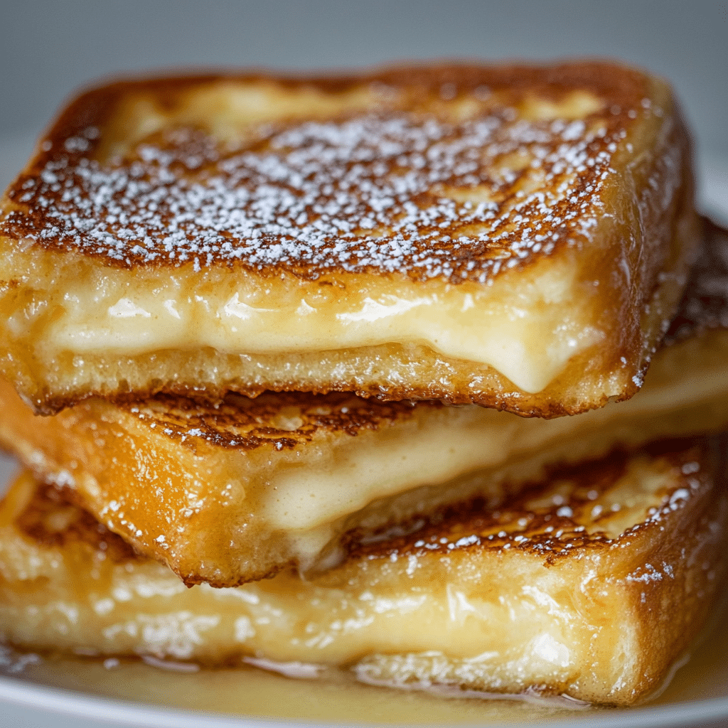 Churro Stuffed French Toast with Cinnamon Sugar