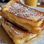 Churro Stuffed French Toast with Cinnamon Sugar