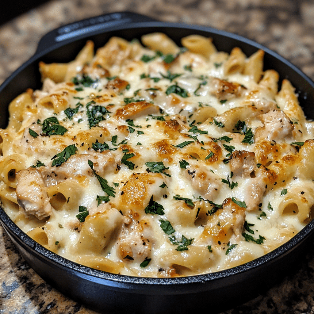 Rotisserie Chicken Alfredo