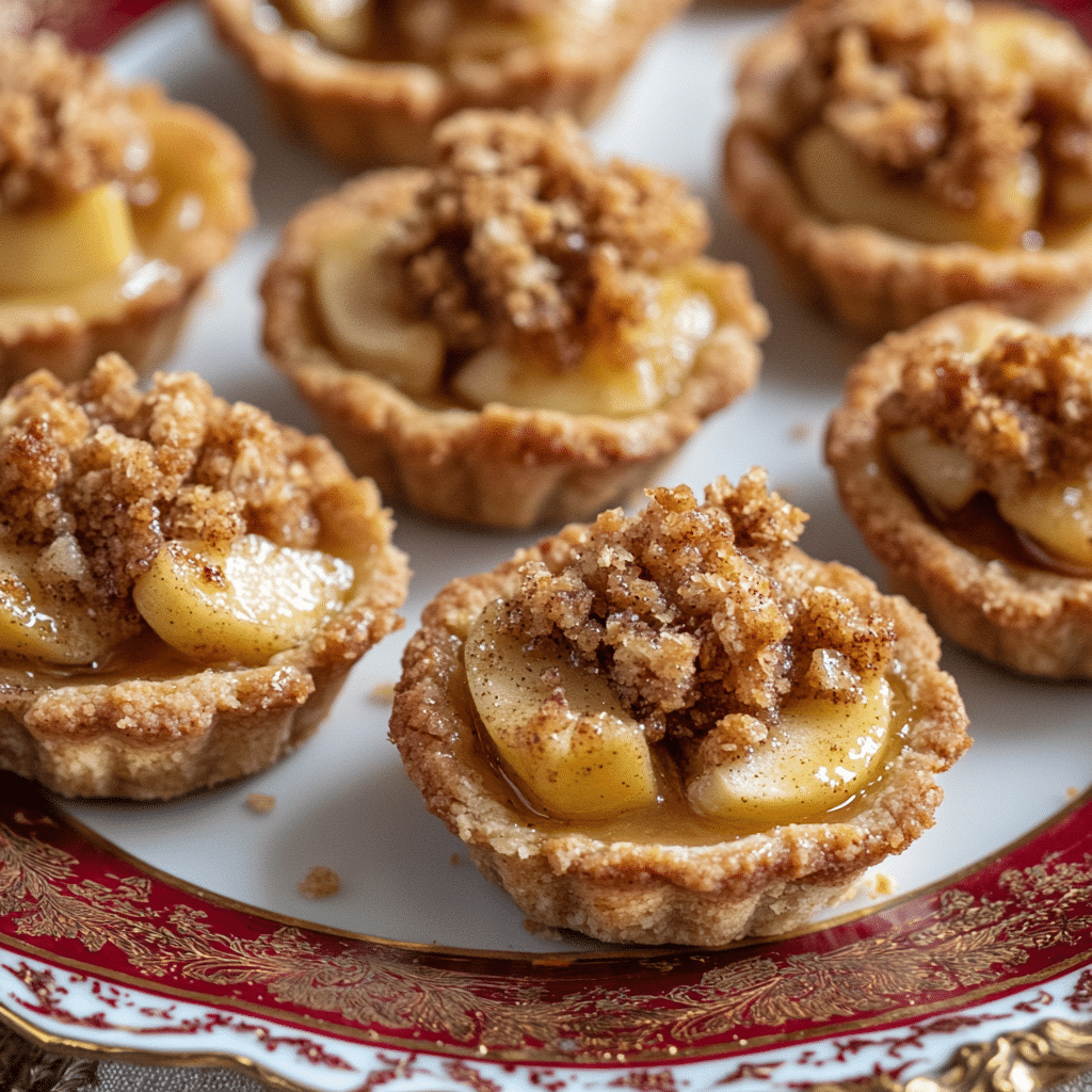 Mini Dutch Apple Pies