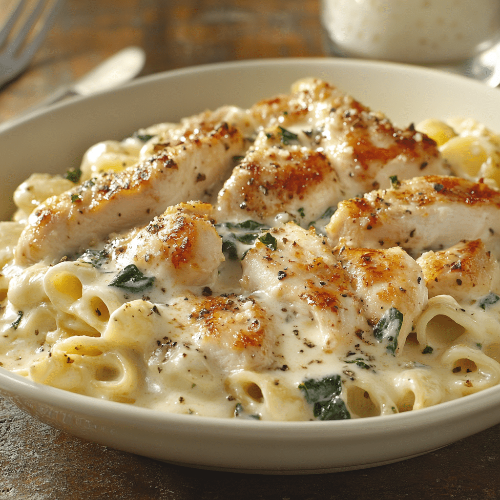 Rotisserie Chicken Alfredo