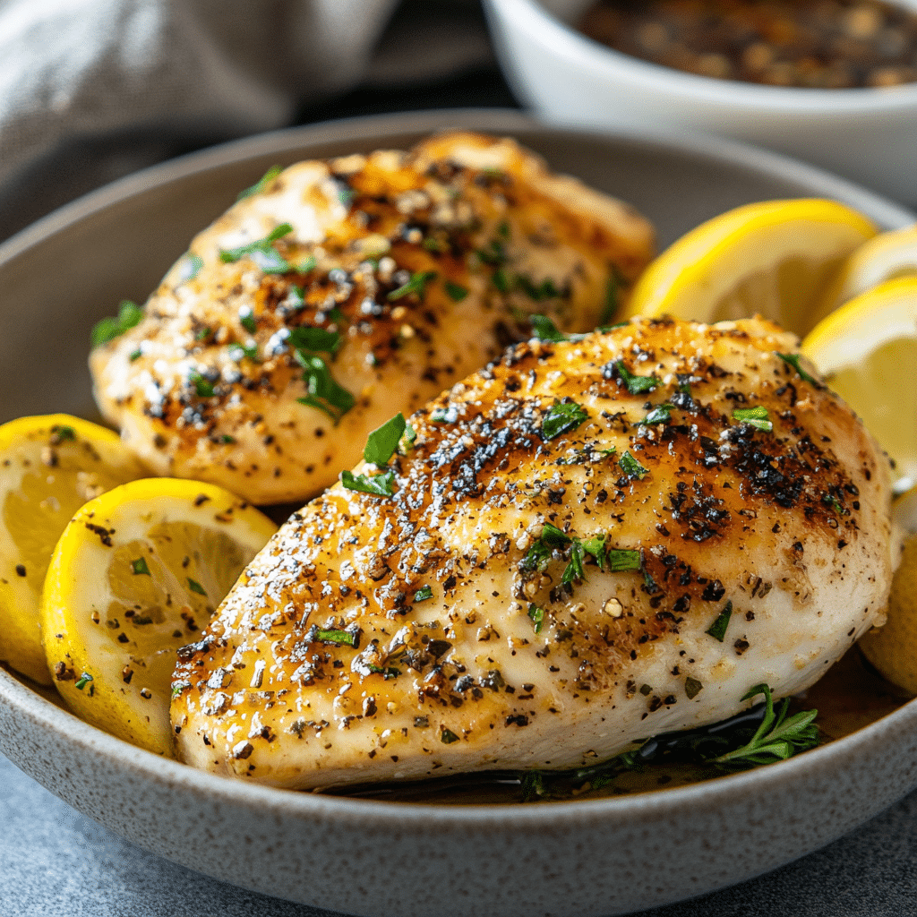 Juicy Oven-Baked Chicken Breasts