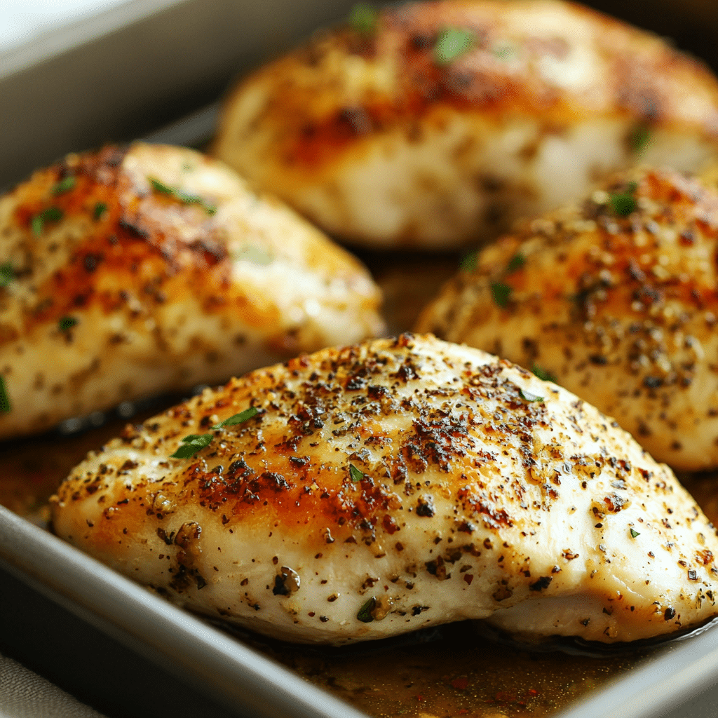 Juicy Oven-Baked Chicken Breasts