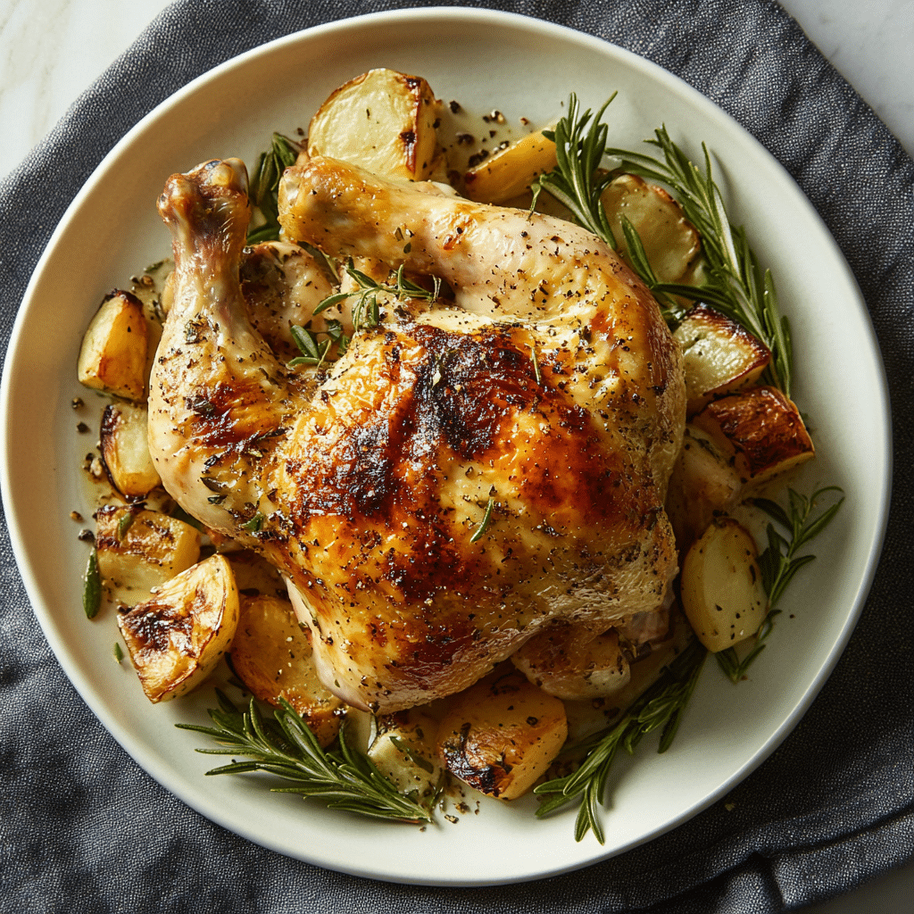 Oven-Roasted Chicken