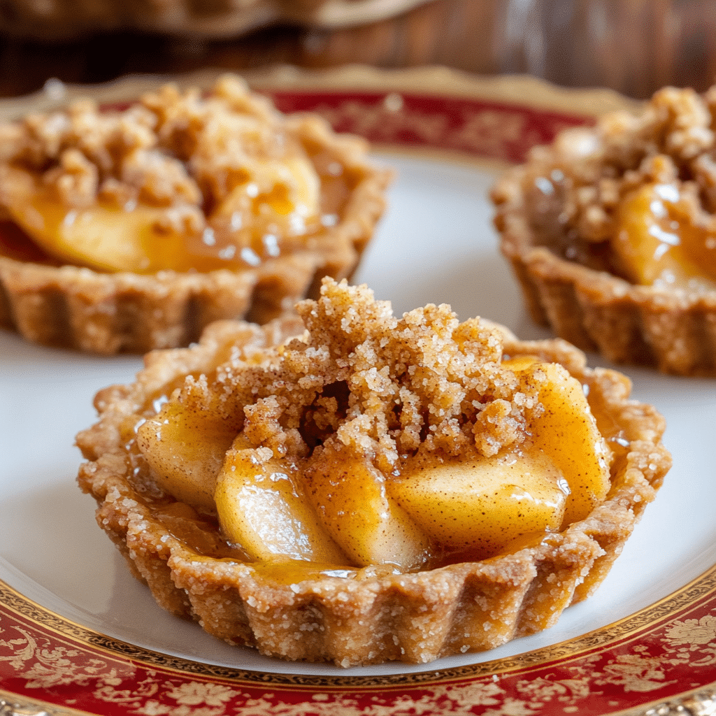 Mini Dutch Apple Pies