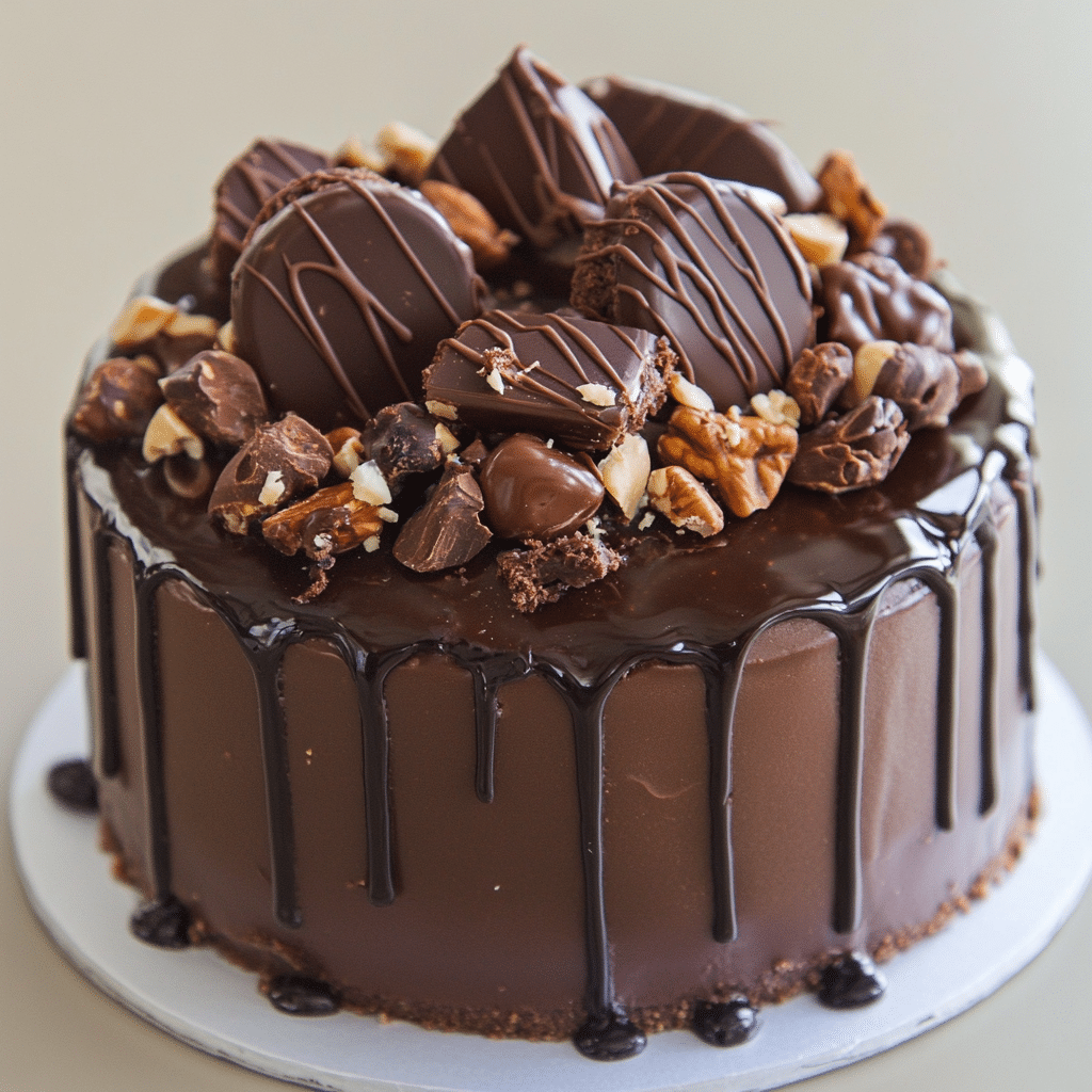 Chocolate Turtle Cake