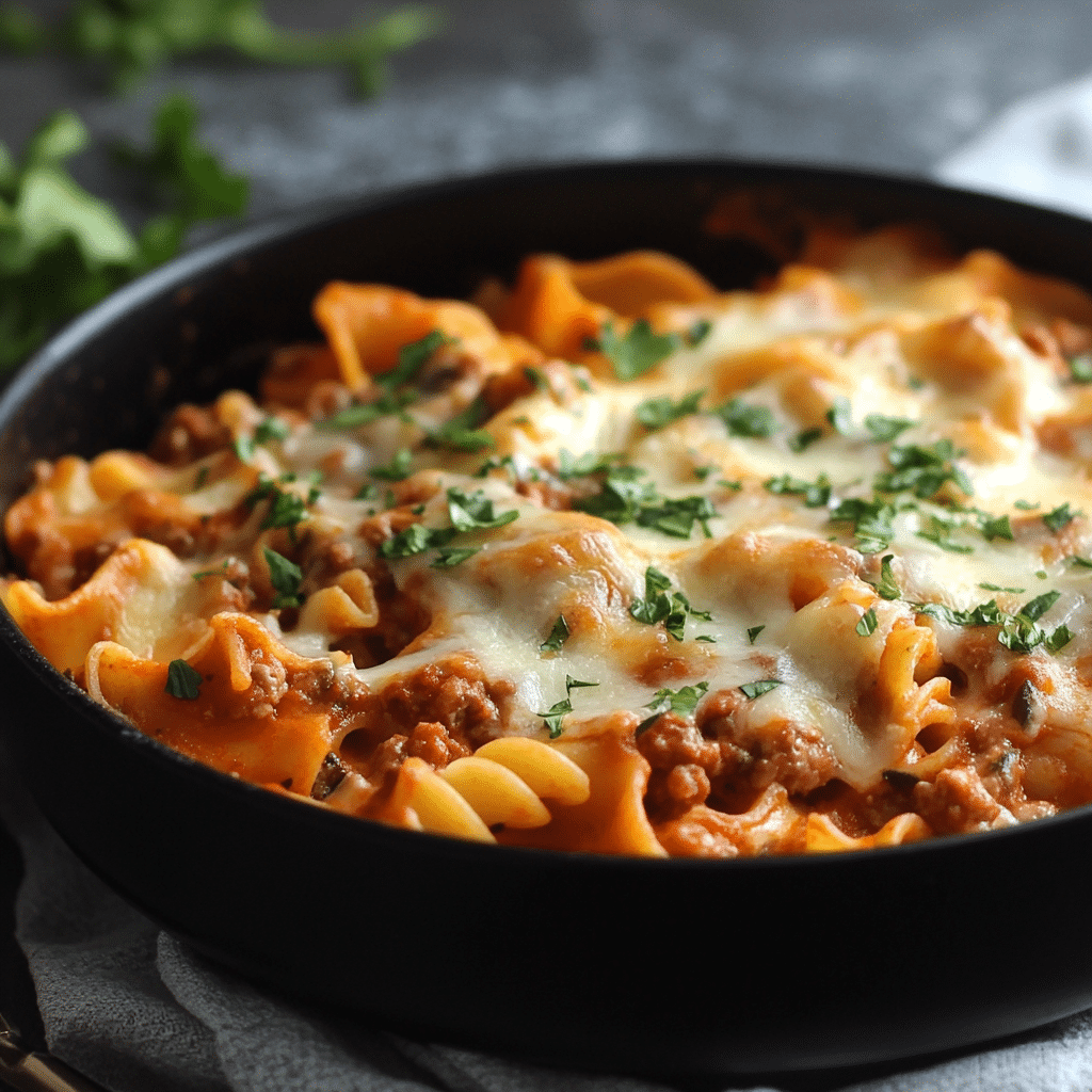 One-Pot Lasagna Pasta