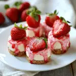 Strawberry Cheesecake Strawberry Bites